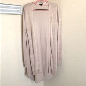 The Limited Women's Cream Cardigan Sweater